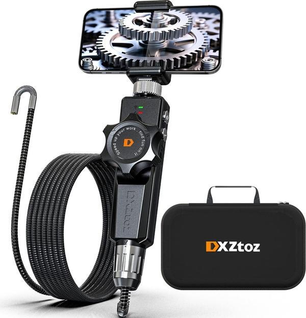 DXZtoz Kablosuz Endoskop Kamera - 6.5 mm İki Yönlü Eklemli Yılan Kamera - Image 1
