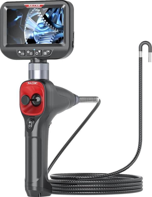 Ralcam 360 Derece Kumanda Kolu Eklemli Borescope 6.2mm Su Geçirmez - 1m - Image 1