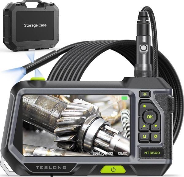 Teslong NTS500 Pro Üç Lensli Borescope Muayene Kamerası - 5m - Image 1