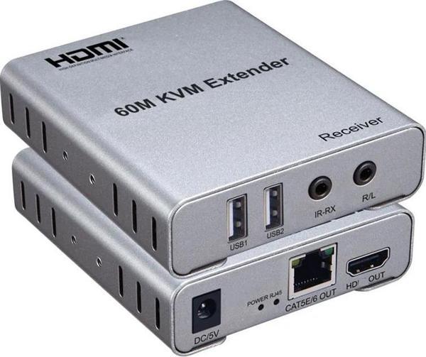 POWERMASTER HDMI KVM EXTENDER 60M - Image 1