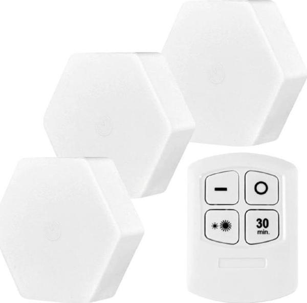 POWERMASTER MX-359 LEDLİ UZAKTAN KUMANDALI ÜÇLÜ TEZGAH ALTI AYDINLATMA - Image 1