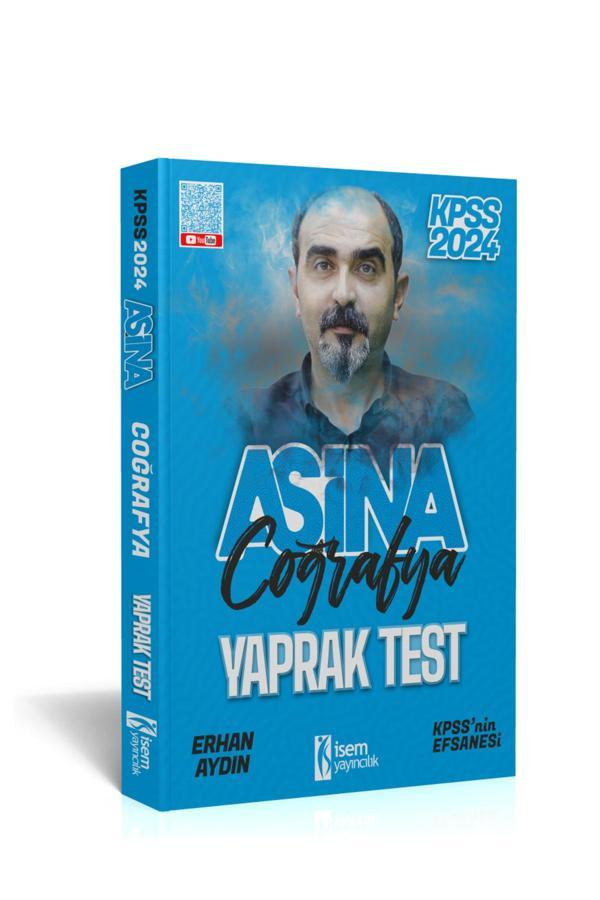 İsem Coğrafya Çek K. Yaprak Test 2024 KPSS - Güneş Eğitim - Image 1