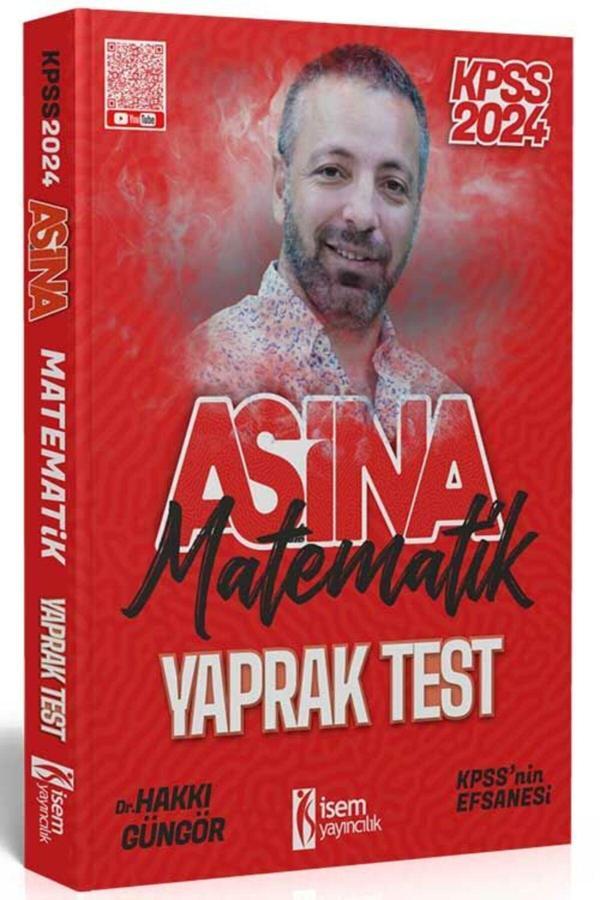 İsem Matematik Çek K. Yaprak Test 2024 KPSS - Güneş Eğitim - Image 1
