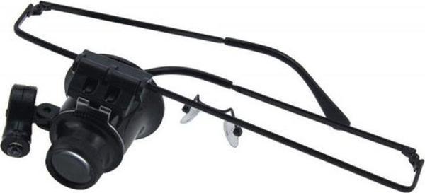 Gözlük Model 20X16Mm Optik Lens Led Işık Monoküler Büyüteç - Image 1