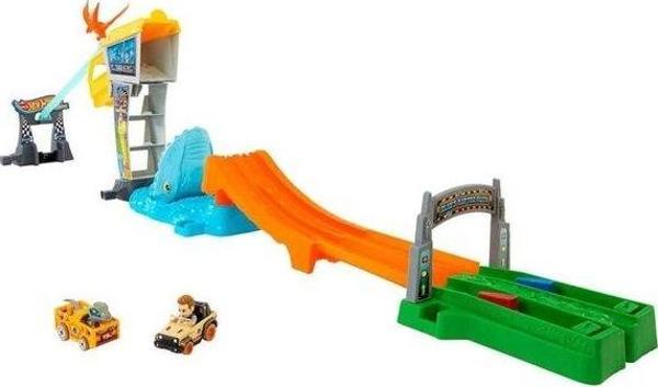 Hot Wheels Racerverse Jurassic Pist Seti HTP12 - Image 1