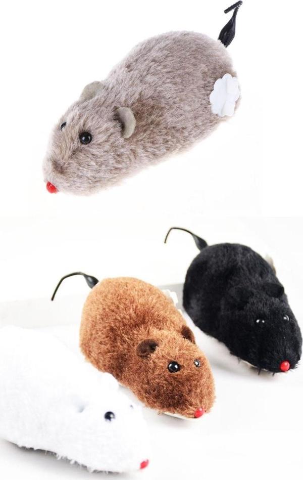 Kurmalı Fare Kedi Oyuncağı - Image 1
