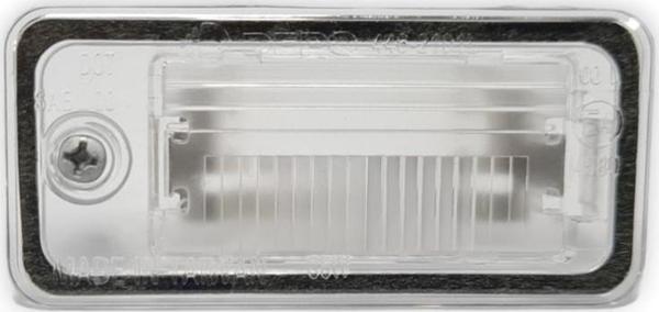 Audi A4 2005-2008 Arka Sol Plaka Aydınlatma Lamba Camı 8E0943021B - Image 1