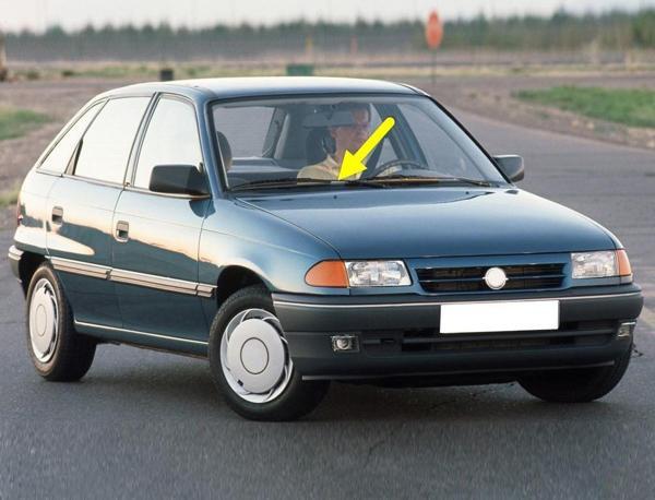 Opel Astra F 1991-1998 Ön Cam Sağ Yolcu Tarafı Silecek Kolu - Image 1