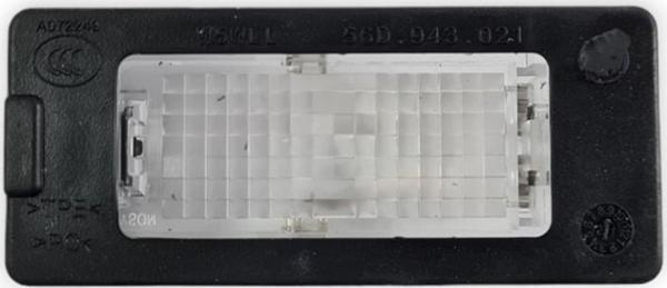 Seat Ateca 2016-2020 Arka Plaka Aydınlatma Lambası 5N0943021B - Image 1