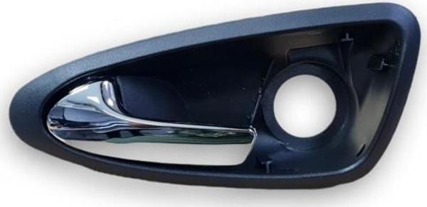 Seat İbiza 2009-2017 Sol Ön Kapı İç Açma Kolu Parlak Krom 6J1837113H - Image 1