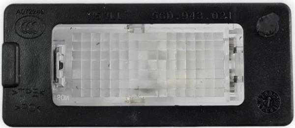Skoda Octavia 3 2013-2017 Arka Plaka Aydınlatma Lambası 5N0943021B - Image 1