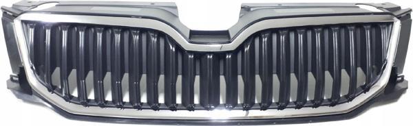 Skoda Octavia 3 A7 2013-2017 Ön Panjur Izgara Krom Çerçeveli 5E0853761A - Image 1