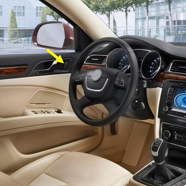 Skoda Superb 2 2014-2015 Sol Ön Kapı Merkezi Kilit Düğmesi 3T0962125B - Image 1