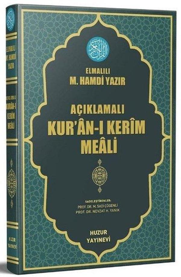 Açıklamalı Kur'an-ı Kerim Meali-Orta Boy - Huzur Yayınevi - Image 1