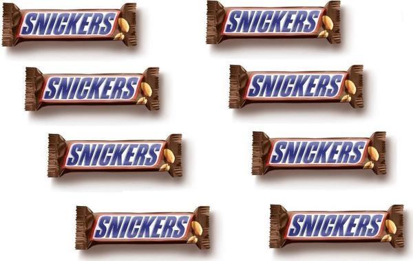 Mars Snickers Bar 50 GR 8'li Set - Image 1