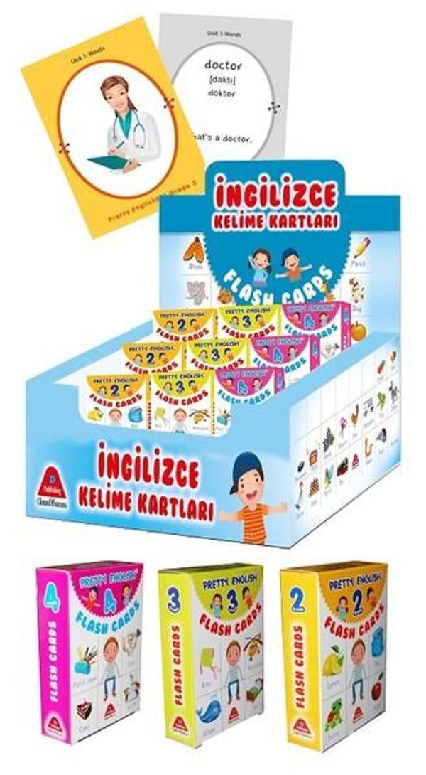 İngilizce Kelime Kartları-30 Kutu - Damla Publishing - Image 1