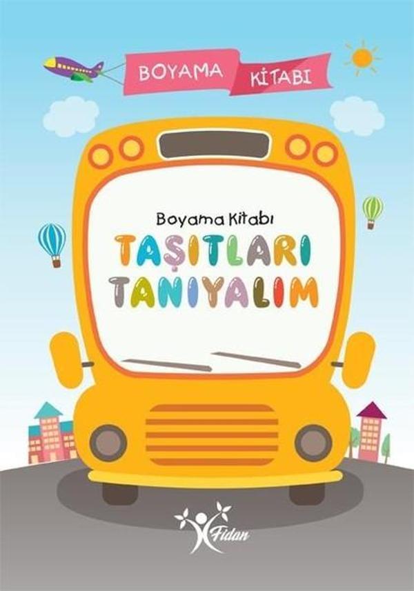 Taşıtları Tanıyalım Boyama Kitabı - Fidan - Image 1