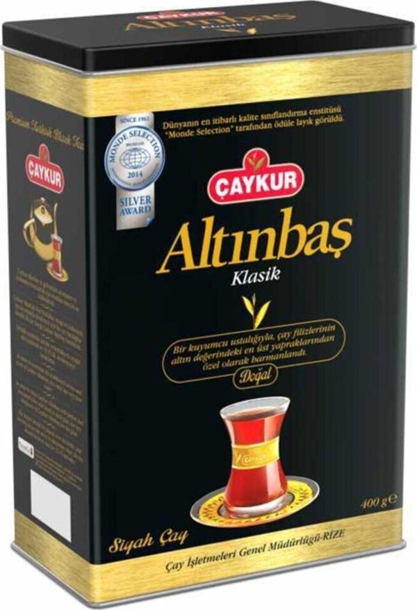 Çaykur Altınbaş Çay Teneke Kutu 400 gr. - Image 1