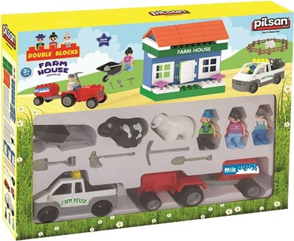 Pilsan 03-615 Çiftlik Seti Oyuncak Eğitici Eğlenceli Oyuncak - Image 1