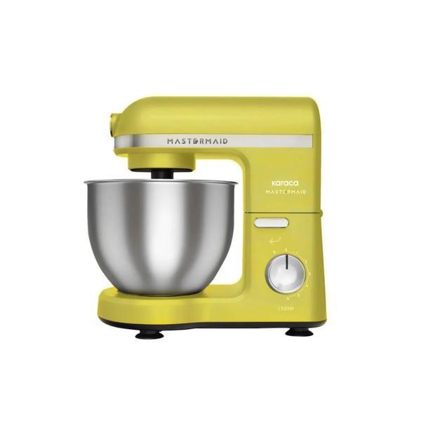 Karaca Mastermaid Chef Hamur Yoğurma Makinesi Pineapple Yellow 1500W 5L - Image 1