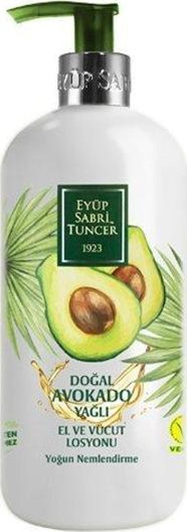 Eyüp Sabri Tuncer Doğal Avokado Yağlı 500ML El ve Vücut Losyonu - Image 1
