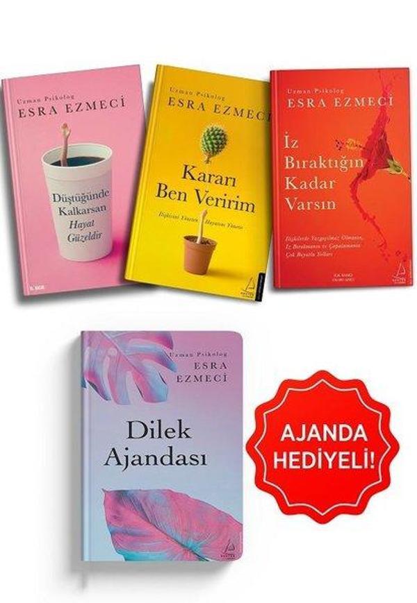 Esra Ezmeci Psikoloji Seti - 3 Kitap Takım - Dilek Ajanda Hediyeli - Destek Yayınları - Image 1