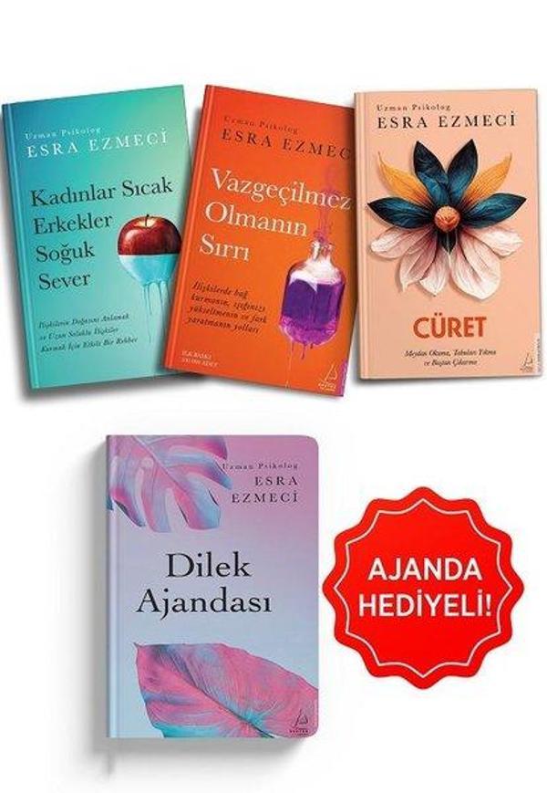 Esra Ezmeci İlişkiler Seti - 3 Kitap Takım - Dilek Ajanda Hediyeli - Destek Yayınları - Image 1