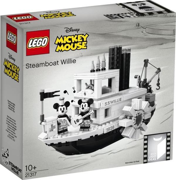 LEGO Fikirler 21317 Disney Nostaljık Steamboat Willie Yapı Seti (751 parça) - Image 1