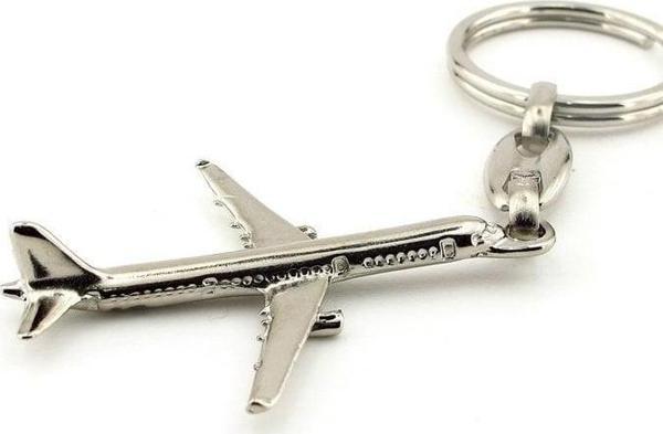 Airbus A321 Yolcu Uçağı Metal Anahtarlık Uçak Kc849 - Image 1