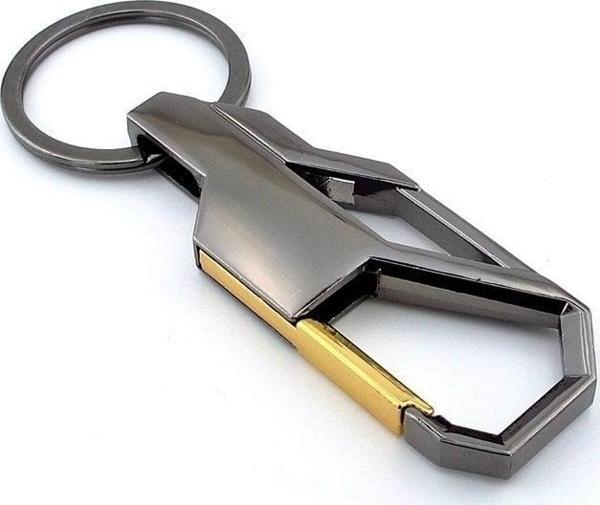 Antrasit Metal Kanca Hook Tasarım Metal Anahtarlık Kc947 - Image 1