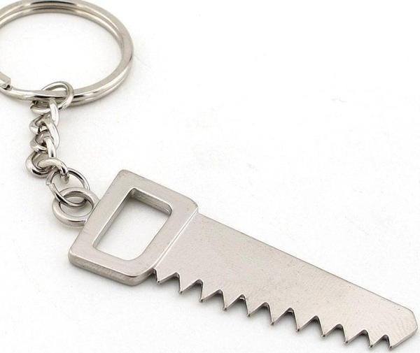 Unisex Odun Testeresi Şekilli Metal Anahtarlik Kc515 - Image 1