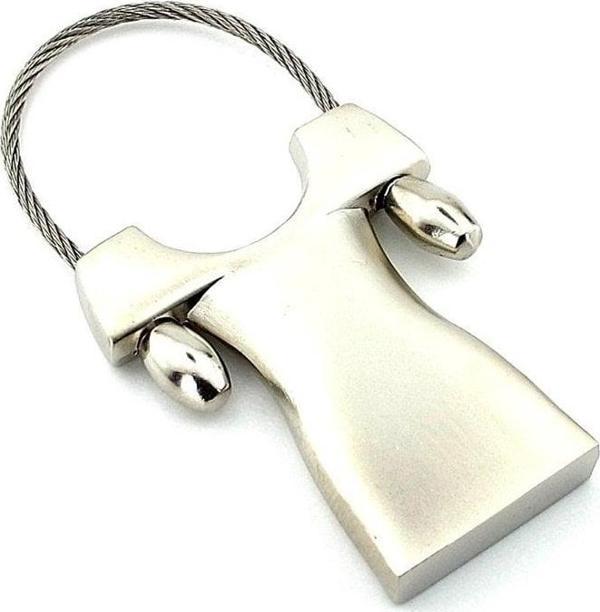 Düşük Kol Kadın Elbise Çelik Halatlı Metal Anahtarlık Kc977 - Image 1