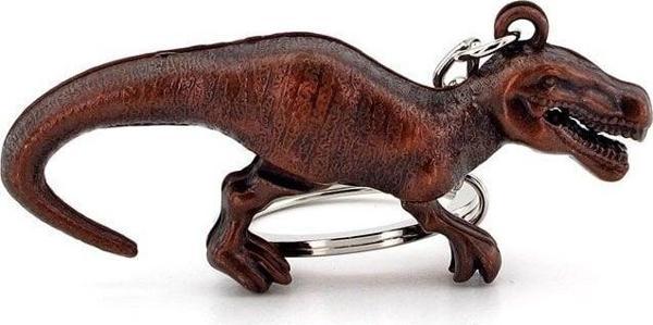 Jurrasic Park T Rex Dinozor Bronz Metal Anahtarlık Kc864 - Image 1