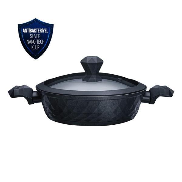 Karaca Biodiamond Antibakteriyel Kulp İndüksiyon Tabanlı Karnıyarık Tencere 30 Cm - Image 1