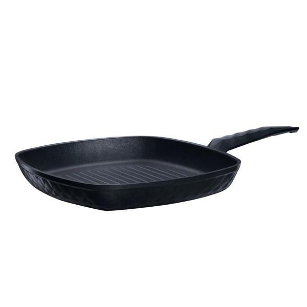 Karaca Biodiamond Antibakteriyel Kulp İndüksiyon Tabanlı Grill Tava 28 Cm - Image 1