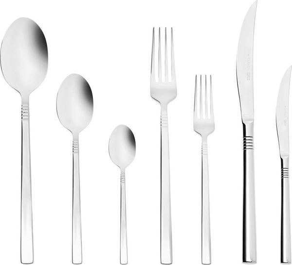 Karaca Nil 84 Parça 12 Kişilik 316 Çelik Elegance Çatal Kaşık Bıçak Takımı Kutulu - Image 1