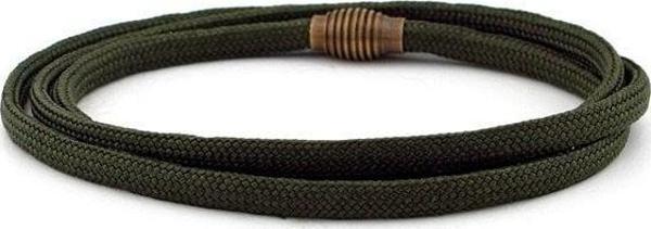 PARACORD ÜÇ SIRA SARMA HAKİ YEŞİL ERKEK BİLEKLİK BT413 - Image 1