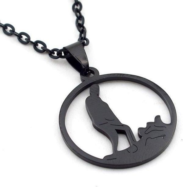 ATATÜRK KOCATEPE BÜYÜK TAARUZ SİYAH ÇELİK  ERKEK KOLYE Q0065 - Image 1