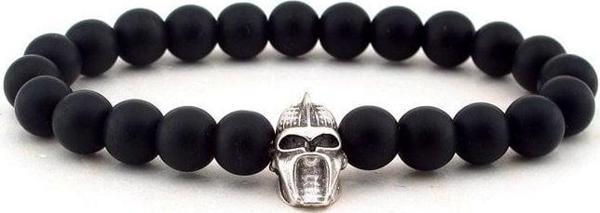 ŞOVALYE KASK ONİKS TAŞLI ERKEK BİLEKLİK B1840 - Image 1