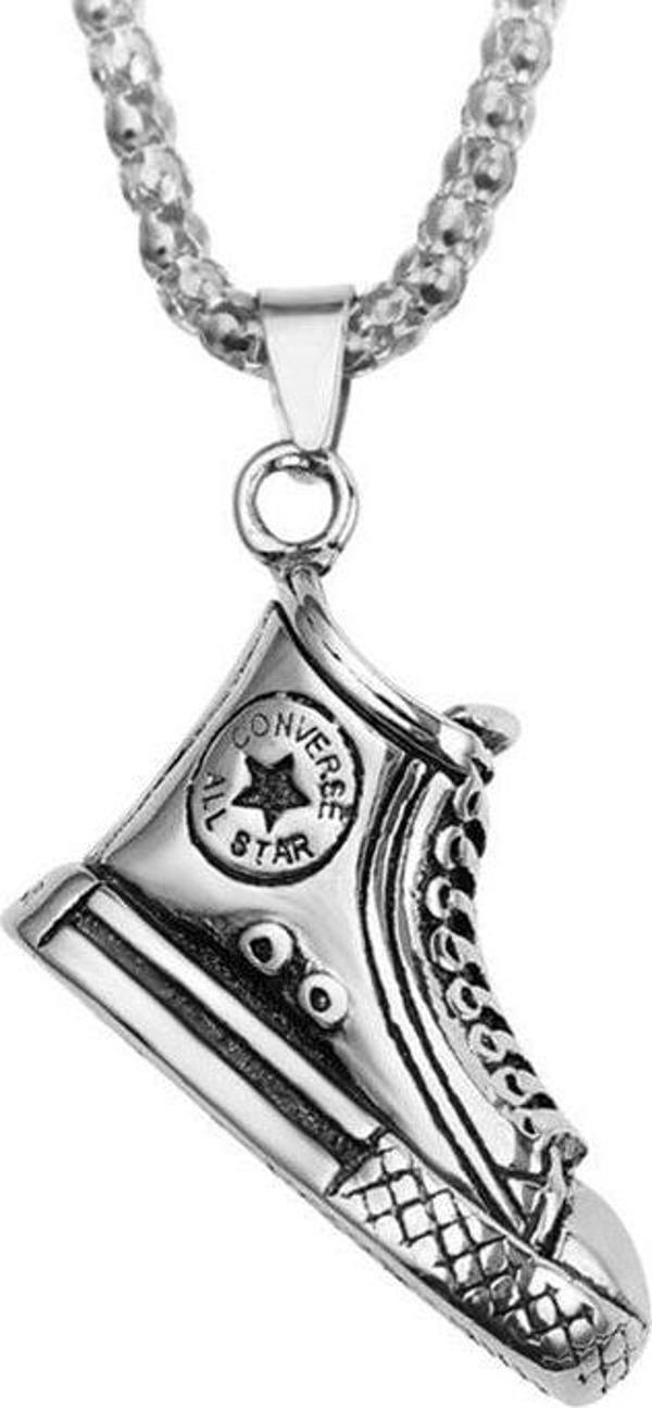 CONVERSE ALL STAR SPOR AYAKKABI  ERKEK METAL KOLYE Q0468 - Image 1