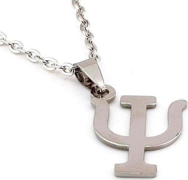 POSEİDON ÜÇ UÇLU MIZRAK DENİZ TANRISI ÇELİK KOLYE Q0284 - Image 1