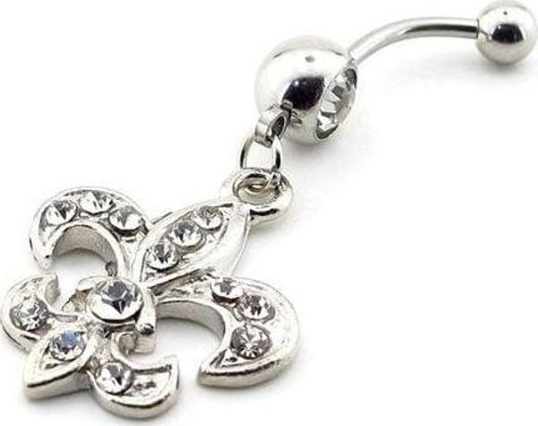 KRALİYET ŞOVALYE ARMASI GÖBEK PiERCiNG P215 - Image 1