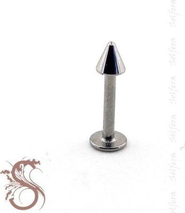 Solfera VÜCUT PİERCİNG 11 MM GÜMÜŞ RENK ÇENE P348 - Image 1