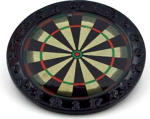 Dart Hedef Tahtası Yaka Çanta Süsü Rozet Pin RZ137 - Image 1