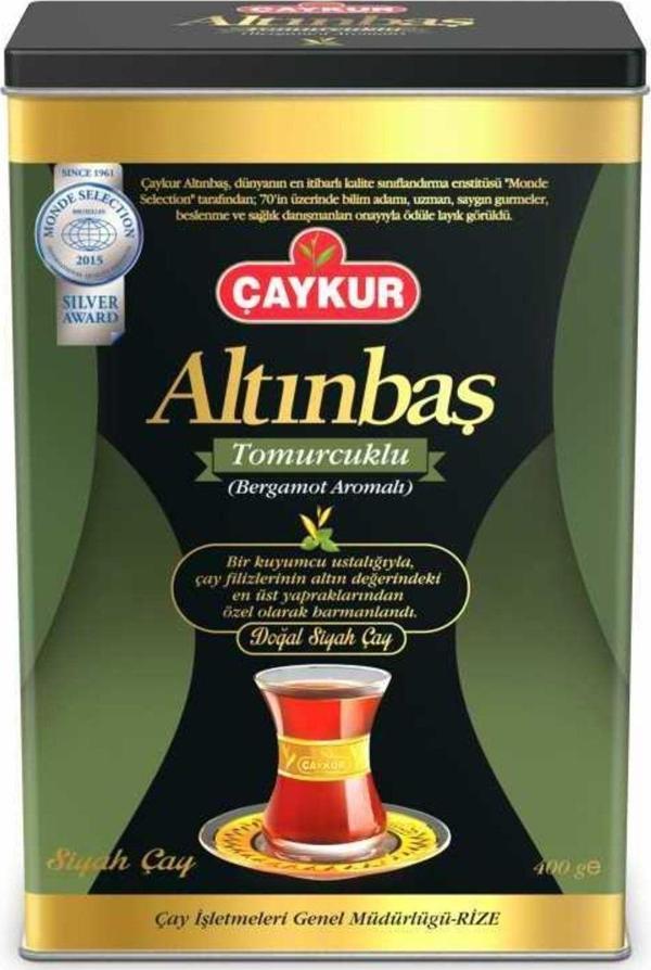Çaykur Altınbaş Bergamot Teneke 400 gr. - Image 1