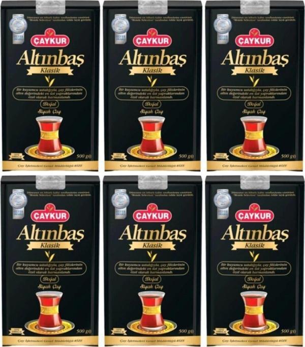 Çaykur Altınbaş Çayı 500 gr. (6 Paket) - Image 1