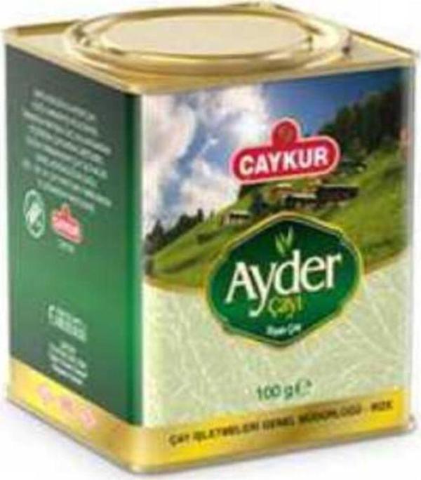 Çaykur Ayder Çayı Teneke 100 G 4 Adet - Image 1