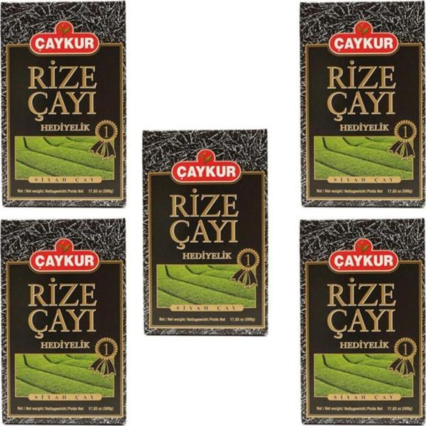 Çaykur Hediyelik Rize Çayı 500 gr. - 5 Adet - Image 1