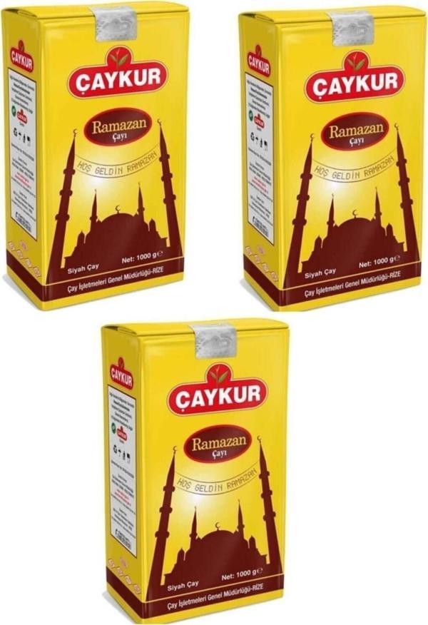 Çaykur Ramazan Çayı 1000 gr. x 3 Adet - Image 1