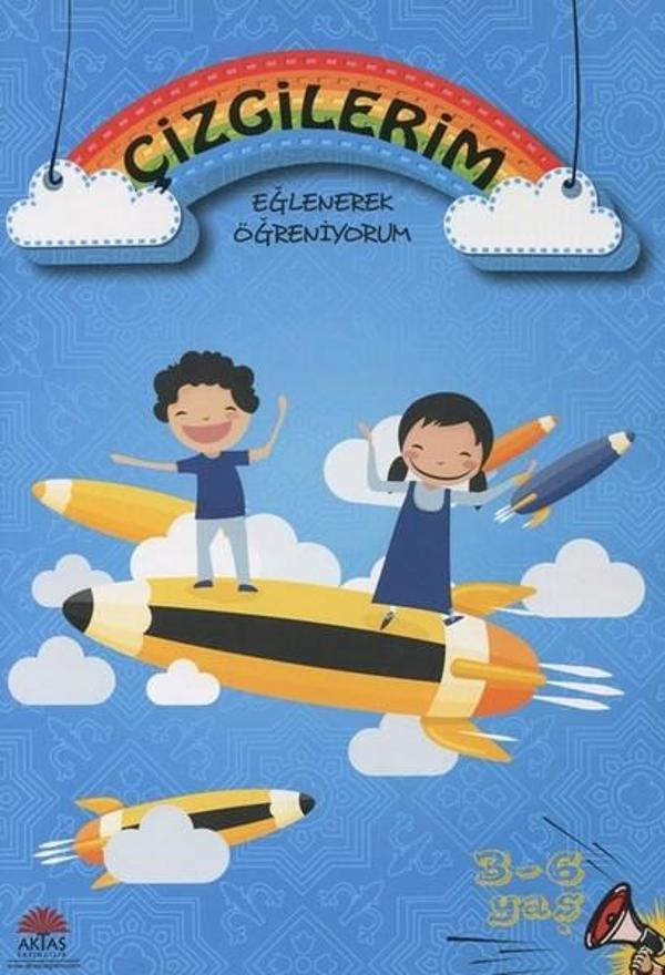 Çizgilerim Eğlenerek Öğreniyorum 3-6 Yaş - Aktaş Yayıncılık - Image 1